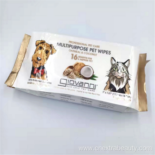 Daily Bamboo Fiber Scented Dog Wet Wipes